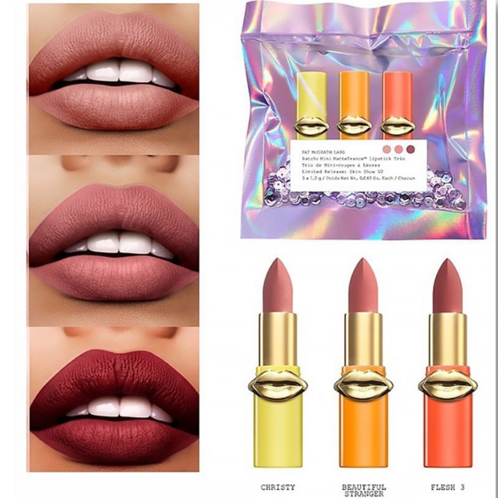 Pat McGrath MatteTrance Lipstick Trio